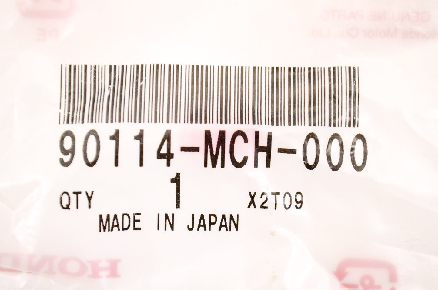 OEM Honda 90114-MCH-000 Screw (5X10.5) Qty 2 NOS