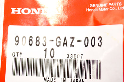 OEM Honda 90683-GAZ-003 Trim Clip NOS