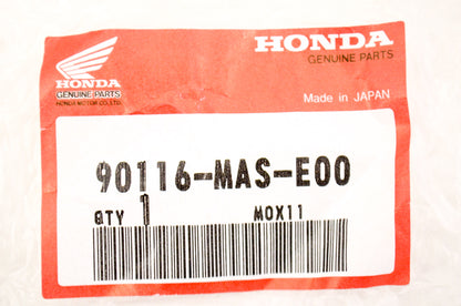 OEM Honda 90116-MAS-E00 Special Bolt (6X16) NOS