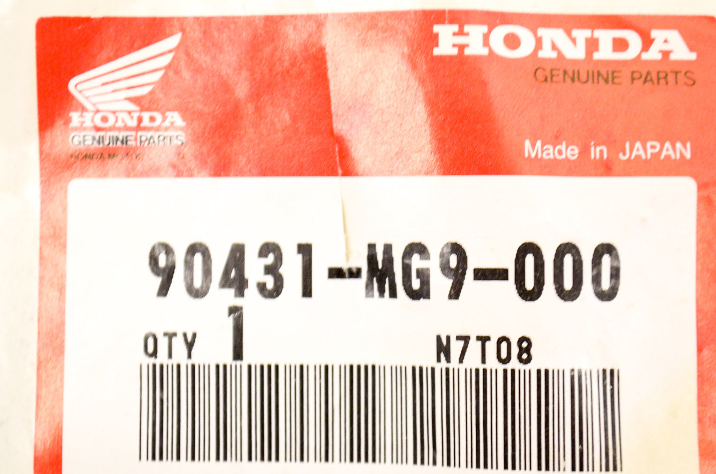 OEM Honda 90431-MG9-000 Lock Washer (20MM) NOS