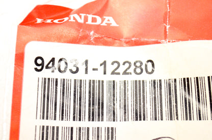OEM Honda 94031-12280 Hex Nut 12mm Qty 2 NOS