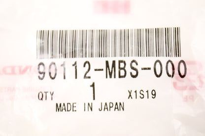 OEM Honda 90112-MBS-000 Pan Screw (5X13) NOS