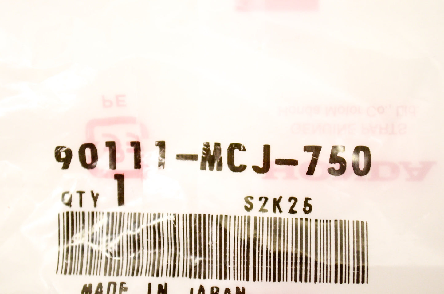 OEM Honda 90111-MCJ-750 Truss Screw (5x20) NOS