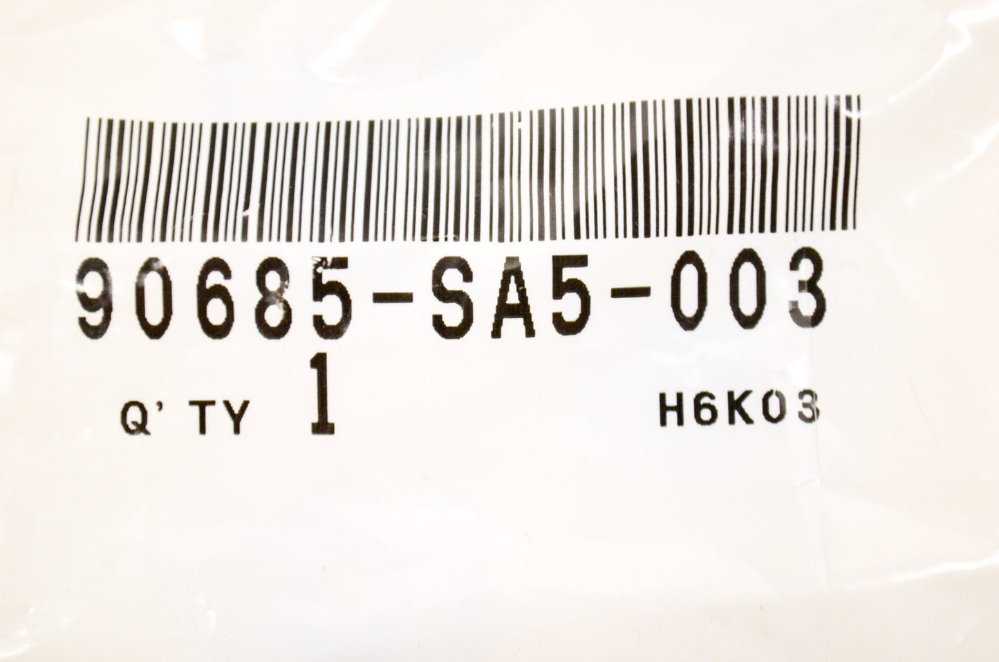 OEM Honda 90685-SA5-003 Lower Cover Clip