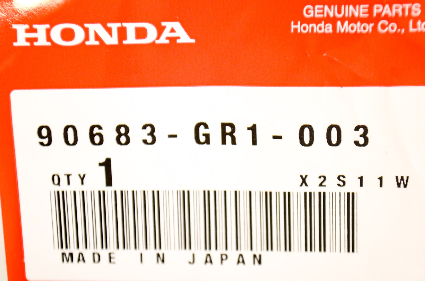 OEM Honda 90683-GR1-003 Body Cover Clip Qty 3 NOS