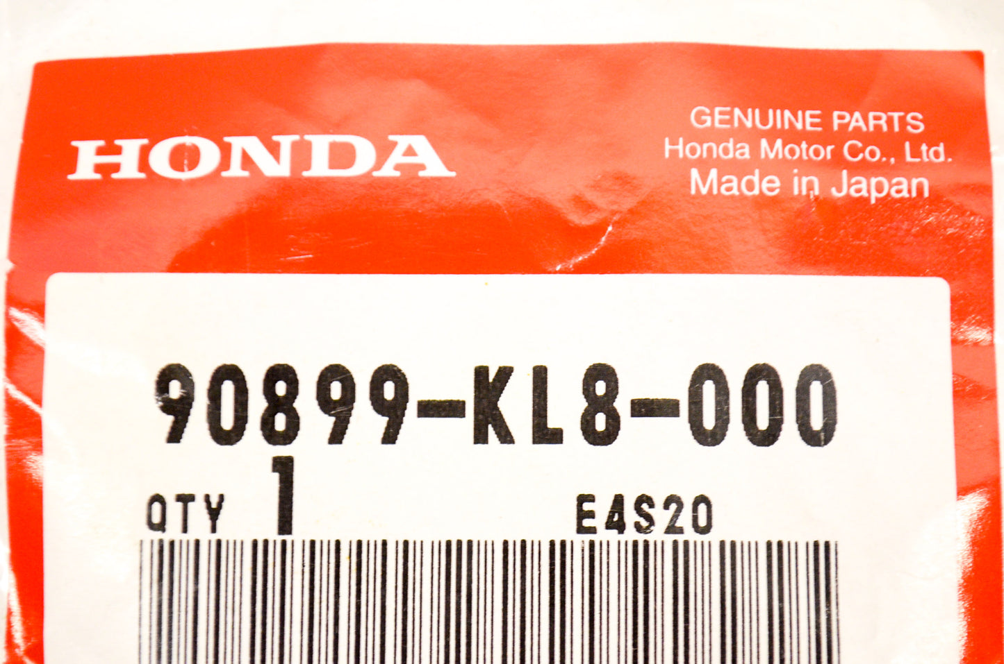 OEM Honda 90899-KL8-000 Cone Plug NOS