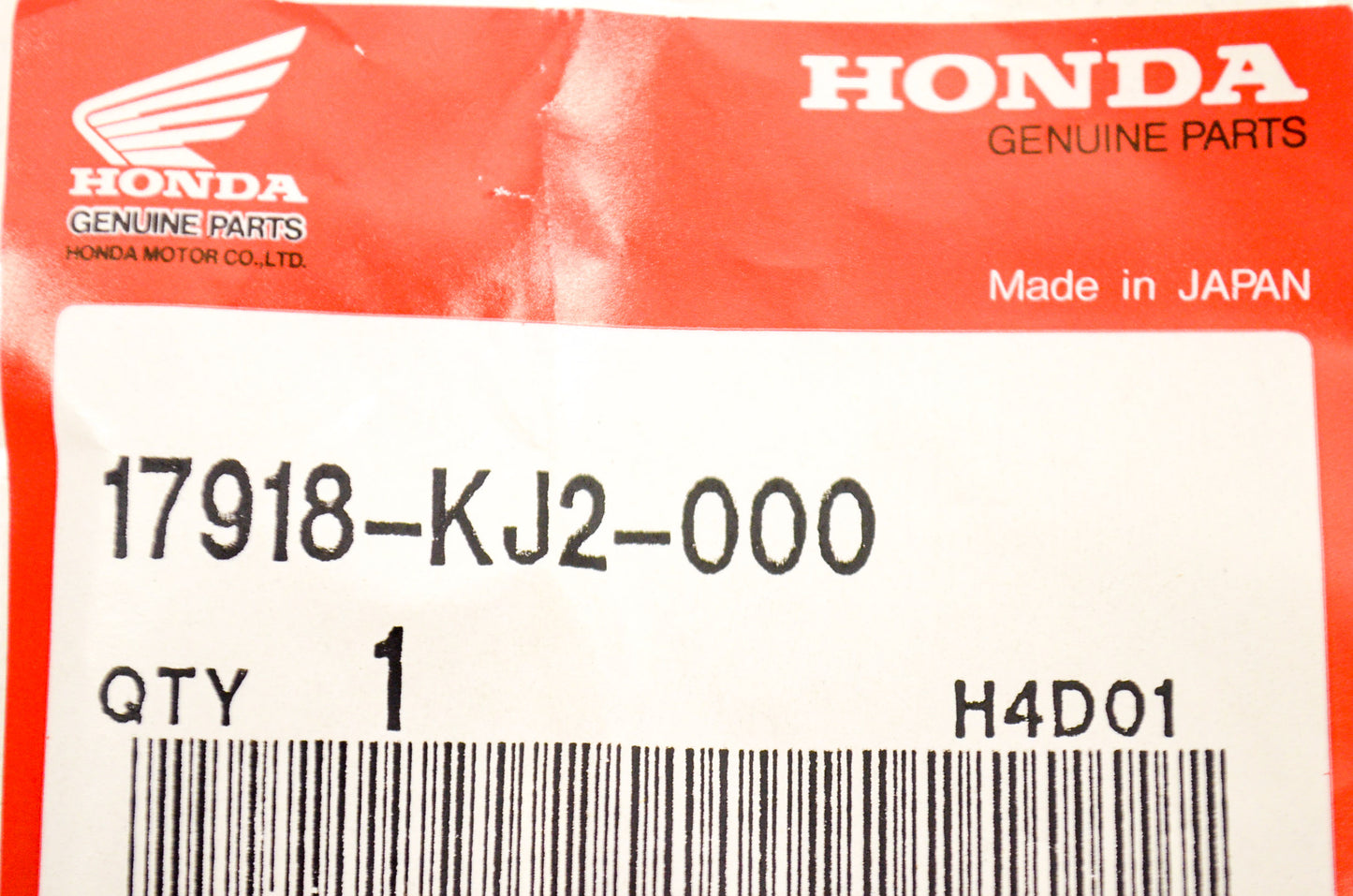 OEM Honda 17918-KJ2-000 Throttle Cable Clip NOS