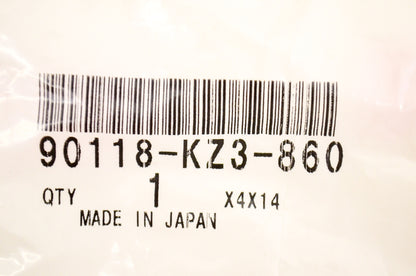 OEM Honda 90118-KZ3-860 Rear Bolt 8x22 NOS