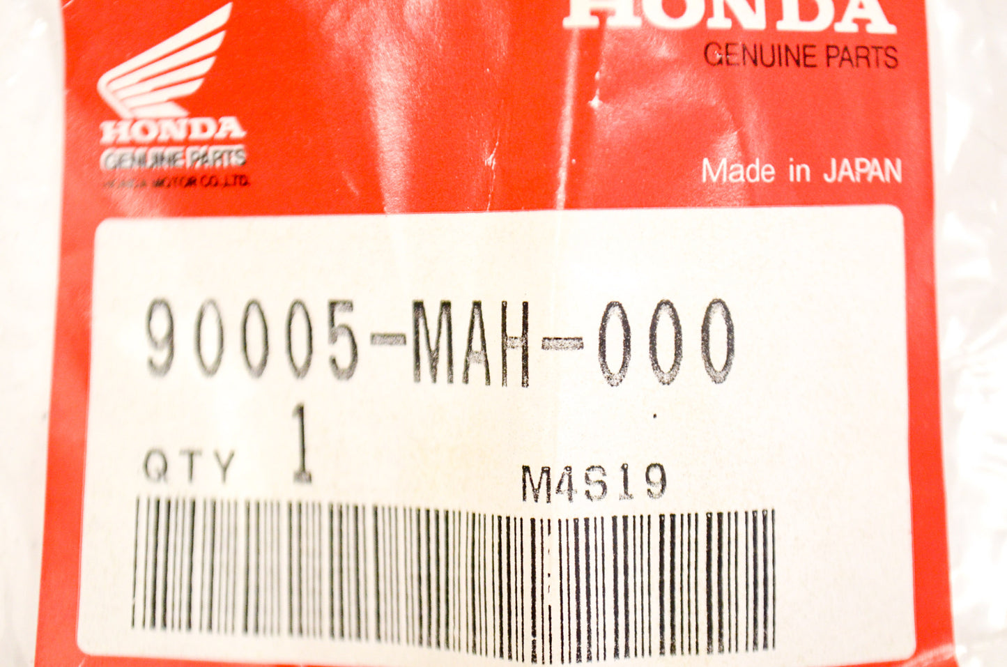 OEM Honda 90005-MAH-000 Hex Plug 5mm NOS