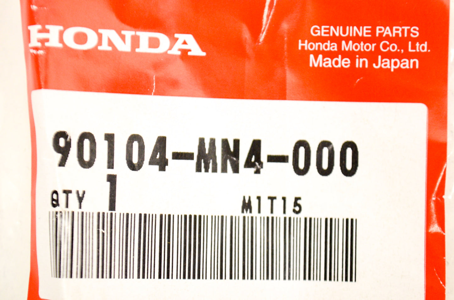 OEM Honda 90104-MN4-000 Screw (6X19) NOS