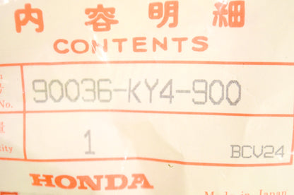 OEM Honda 90036-KY4-900 Socket Bolt (6X16) NOS