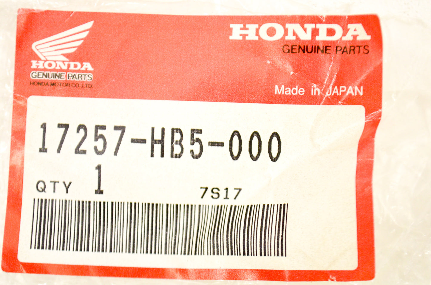 OEM Honda 17257-HB5-000 Air Cleaner Band NOS