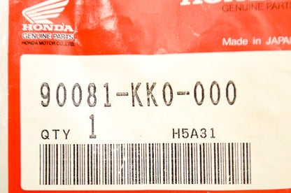 OEM Honda 90081-KK0-000 Flange Bolt (10X81) NOS