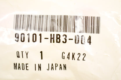 New OEM Honda 90101-HB3-004 Splash Guard Screw NOS