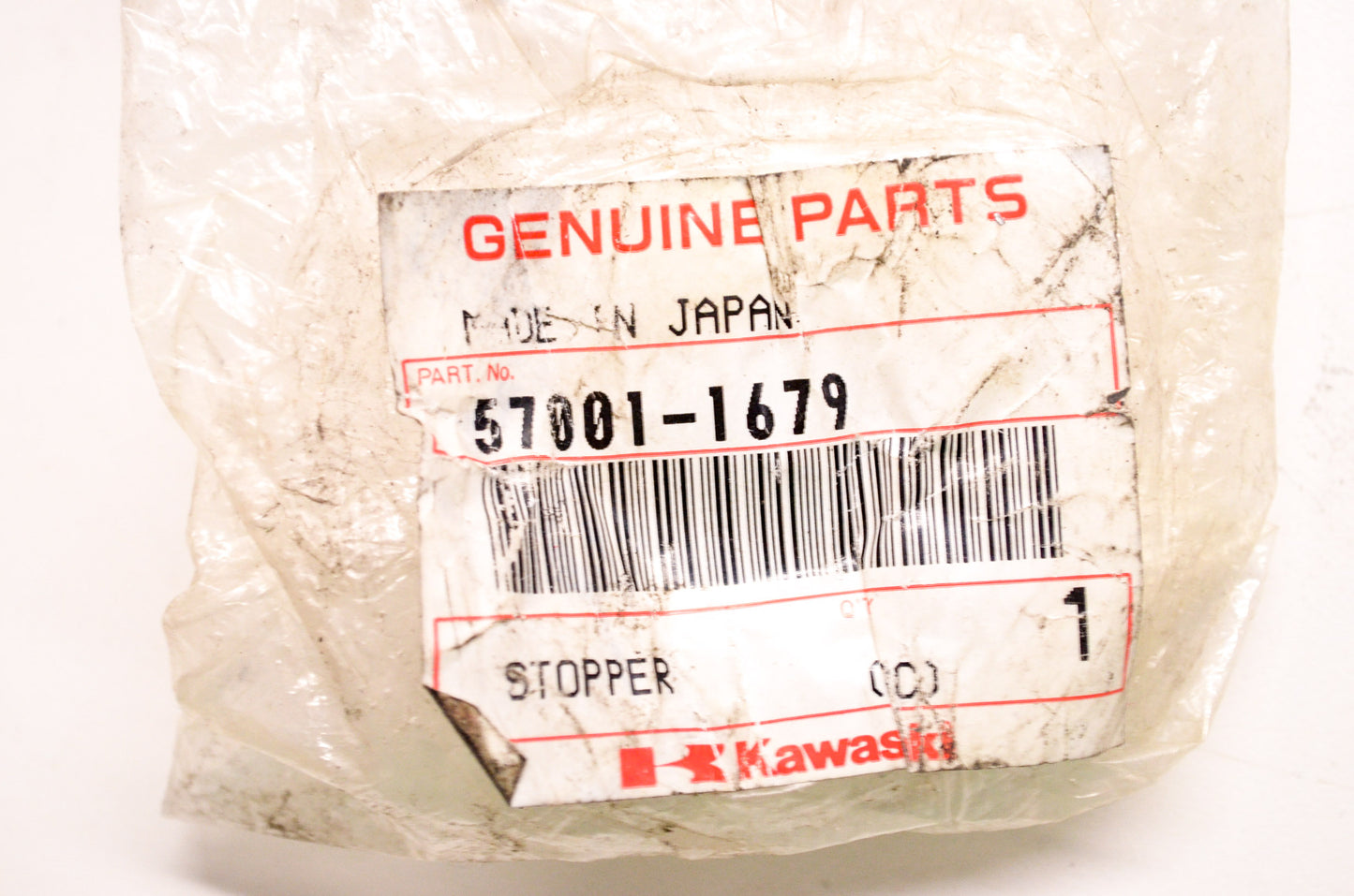 New OEM Kawasaki 57001-1679 Stopper NOS