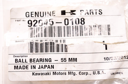 OEM Kawasaki 92045-0108 Ball Bearing L 6006 NOS