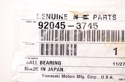 OEM Kawasaki 92045-3745 Ball Bearing 62/22 2R NOS
