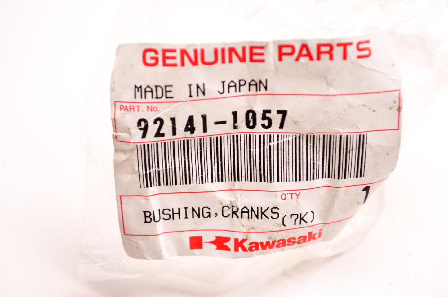 OEM Kawasaki 92141-1057 Upper Crankshaft Bushing NOS