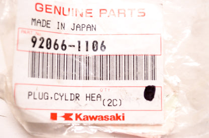 OEM Kawasaki 92066-1106 Cylinder Head Cover Plug NOS