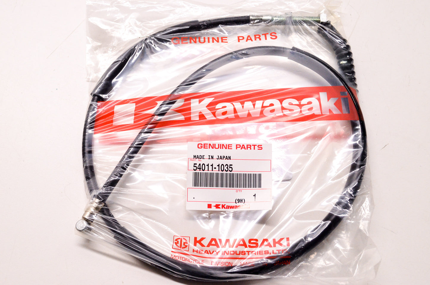 OEM Kawasaki 54011-1035 Clutch Cable NOS
