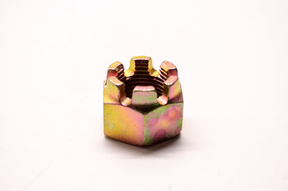 OEM Polaris 7547337 Zinc/Yellow Castle Nut M18X1.5 NOS