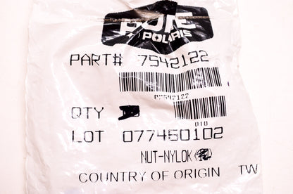 OEM Polaris 7542122 Nylok Nut Qty 2 NOS