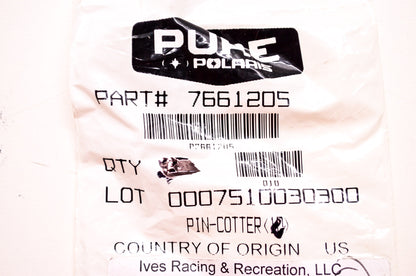 OEM Polaris 7661205 Cotter Pin Qty 5 NOS