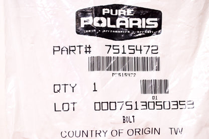 OEM Polaris 7515472 Bolt NOS