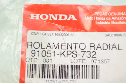 OEM Honda 91051-KPS-732 Bearing 6303U NOS