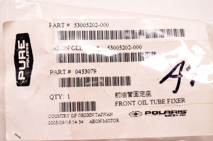 OEM Polaris 453079 Front Brake Line Retainer NOS
