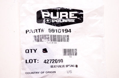 OEM Polaris 5910194 Valve Spring Seat NOS
