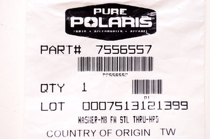 OEM Polaris 7556557 Washer M8 NOS