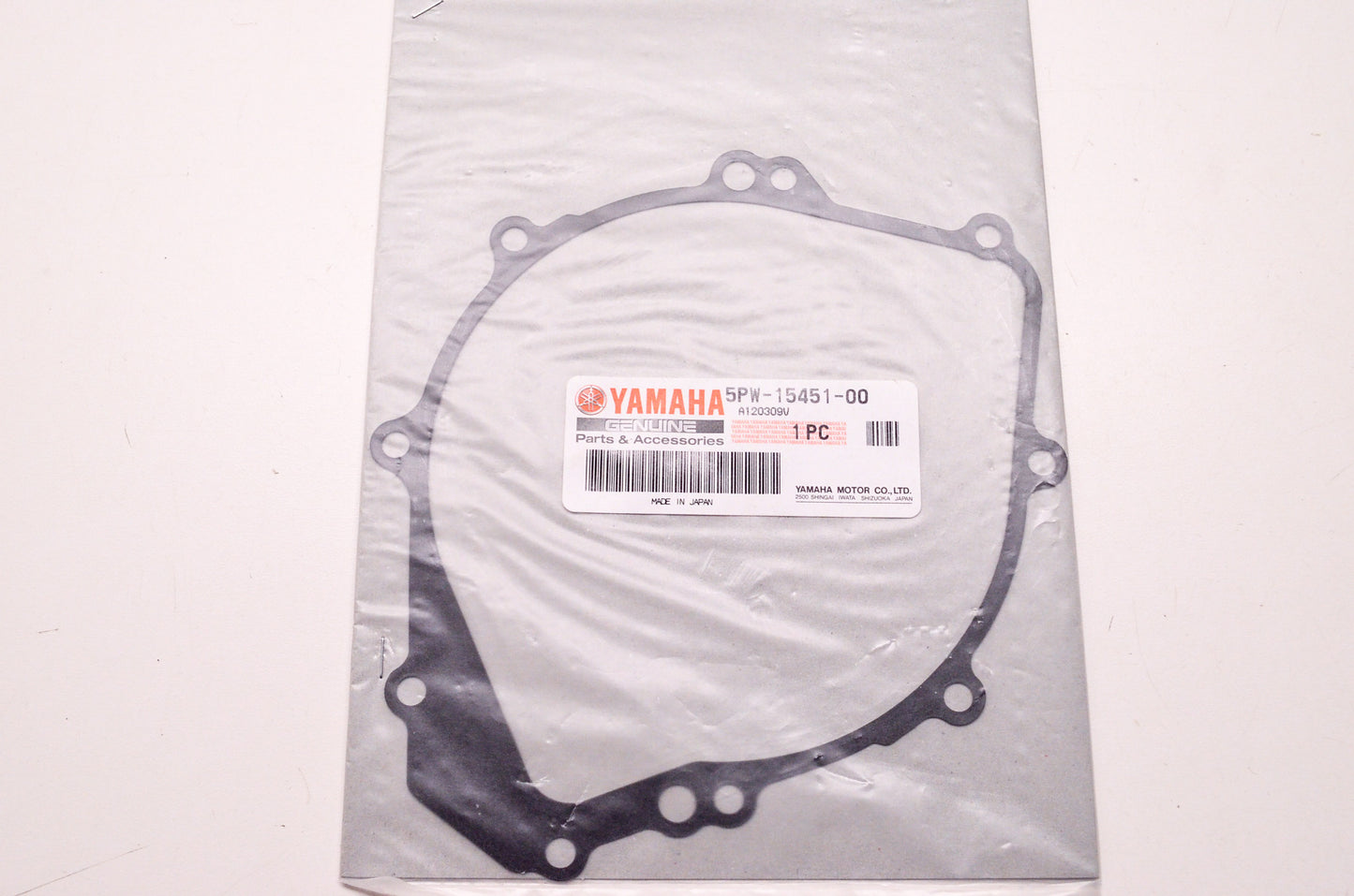 OEM Yamaha 5PW-15451-00-00 Crankcase Cover Gasket