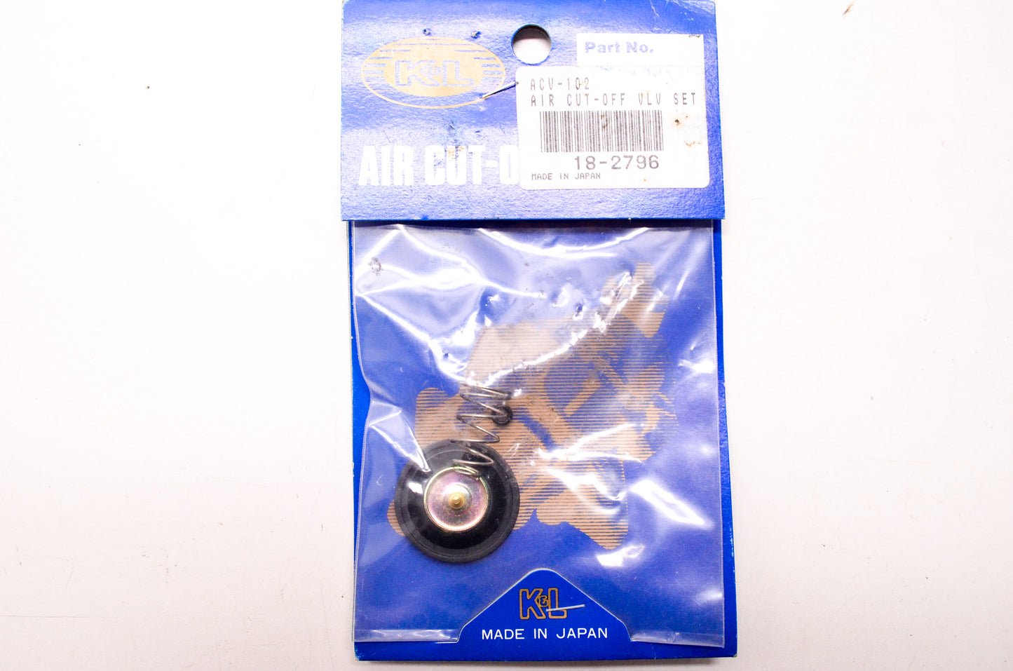 New K&L Air Cut Off Valve Kit NOS