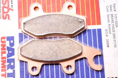 New Parts Unlimited Brake Pad Pair Kawasaki Suzuki Yamaha NOS