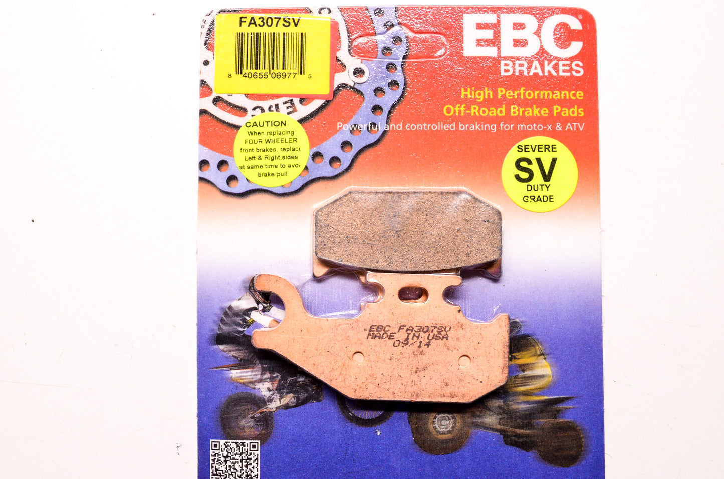 New EBC Brakes Severe Grade Off Road Brake Pad Pair NOS
