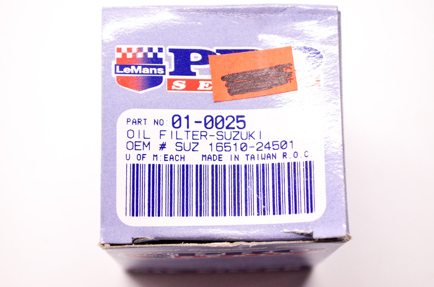Parts Unlimited 01-0025, 16510-24501 Pro Series Oil Filter Suzuki NOS