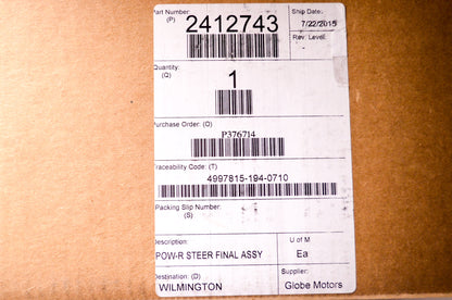 Power Steering Assembly