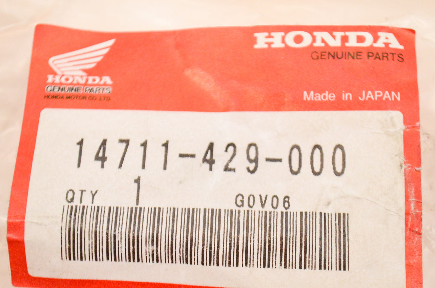 OEM Honda 14711-429-000 Intake Valve NOS