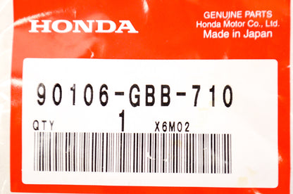 OEM Honda 90106-GBB-710 Pan Screw (6X10) NOS