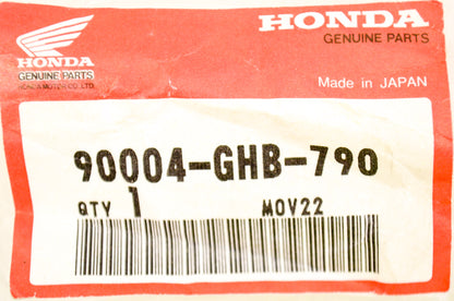 OEM Honda 90004-GHB-790 Flange Bolt (6X80) NOS
