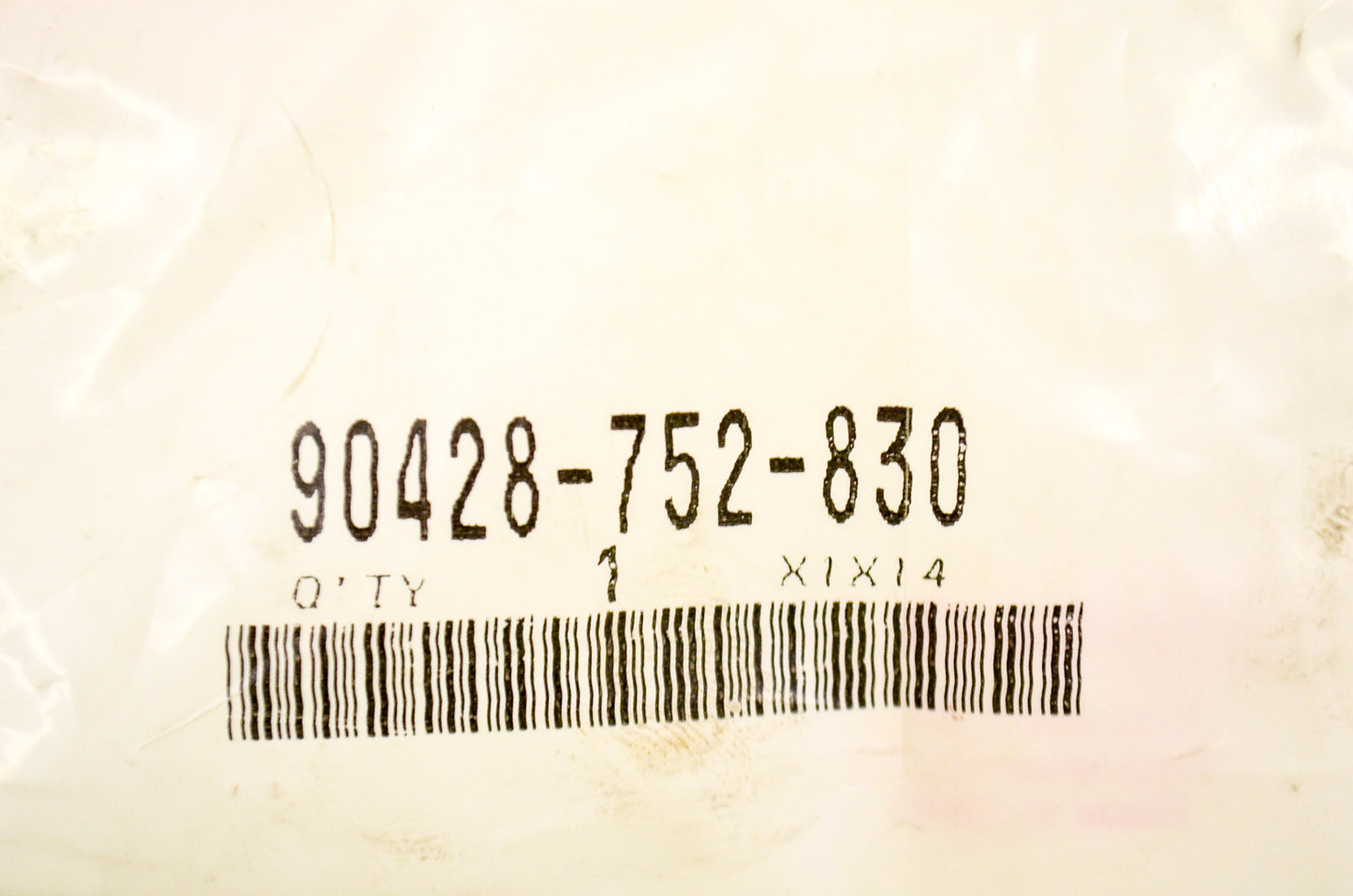 OEM Honda 90428-752-830 Washer NOS