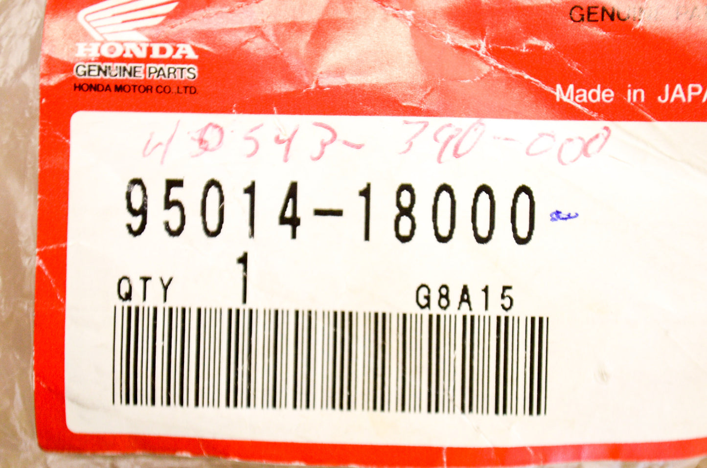 OEM Honda 95014-18000 Chain Adjuster NOS