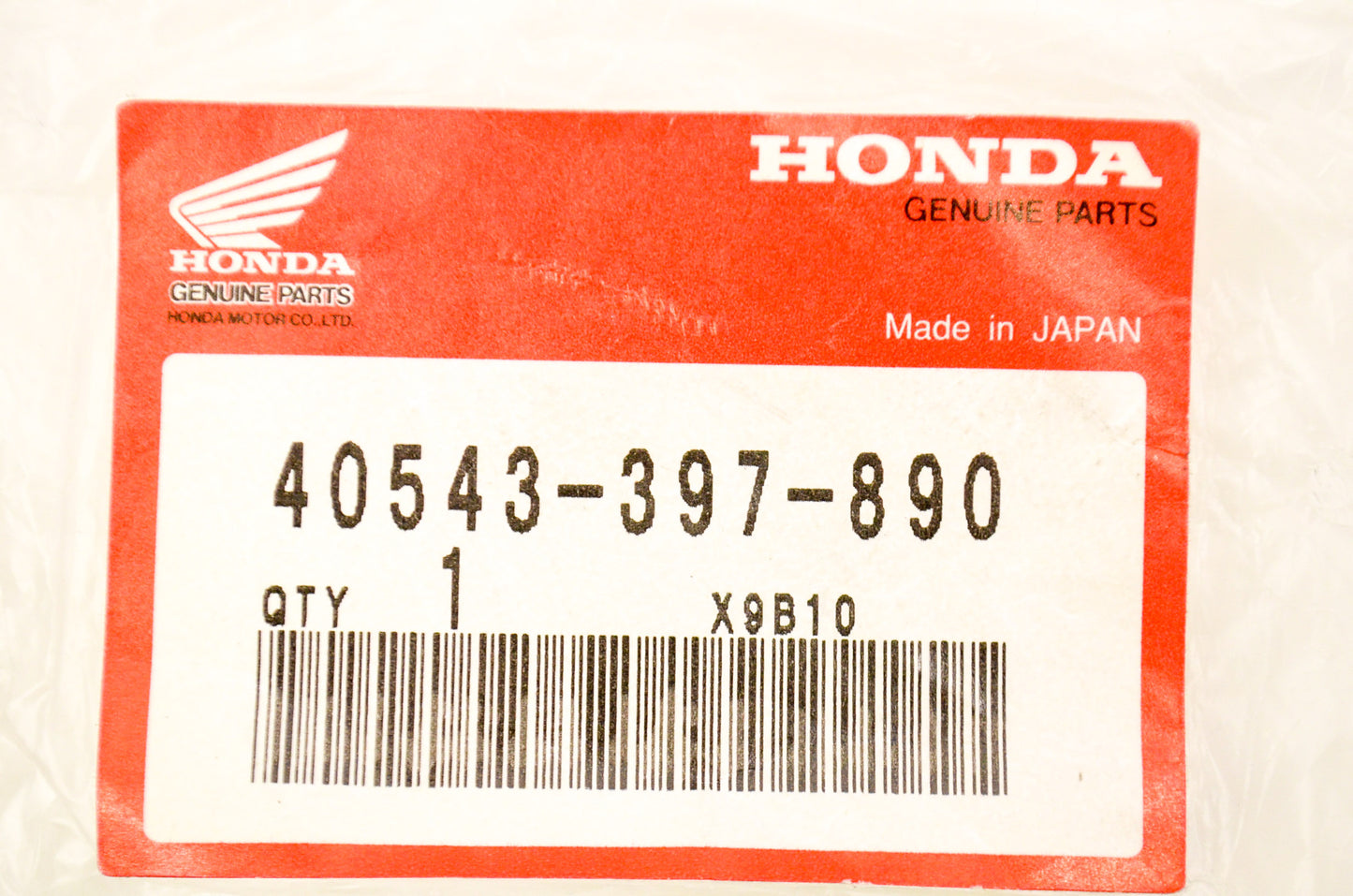 OEM Honda 40543-397-890 Adjuster NOS