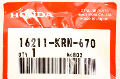 OEM Honda 16211-KRN-670 Carburetor Insulator NOS