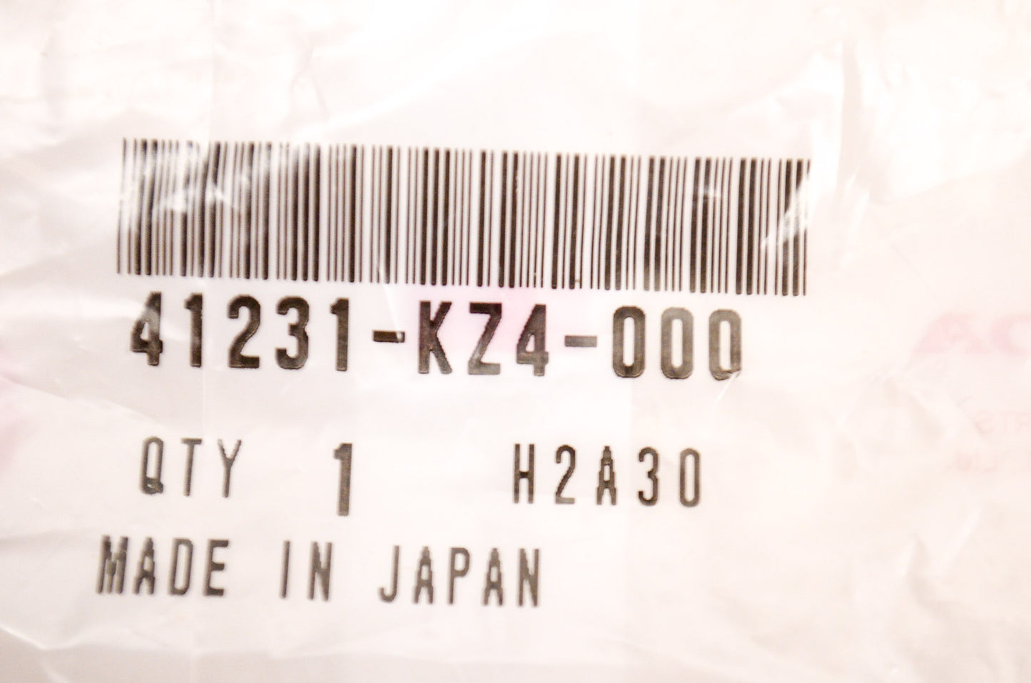 OEM Honda 41231-KZ4-000 Rear Retainer NOS