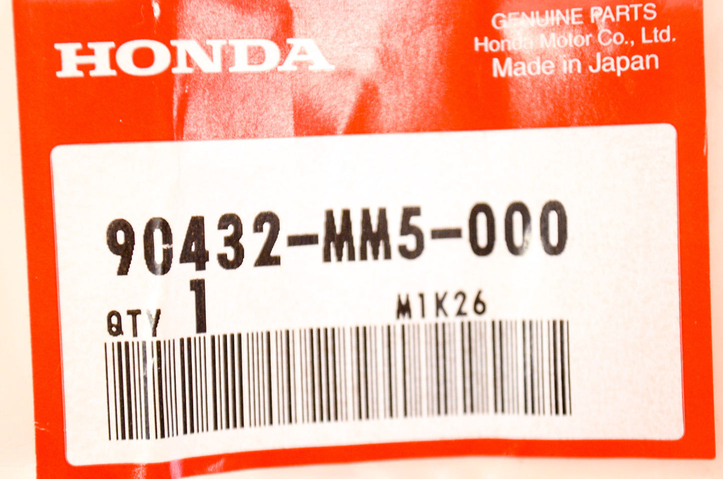 OEM Honda 90432-MM5-000 Washer (22MM) NOS