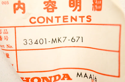 OEM Honda 33401-MK7-671 Front Lens NOS