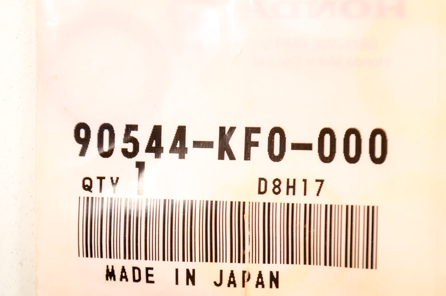 OEM Honda 90544-KF0-000 Washer (14MM) Qty 2 NOS