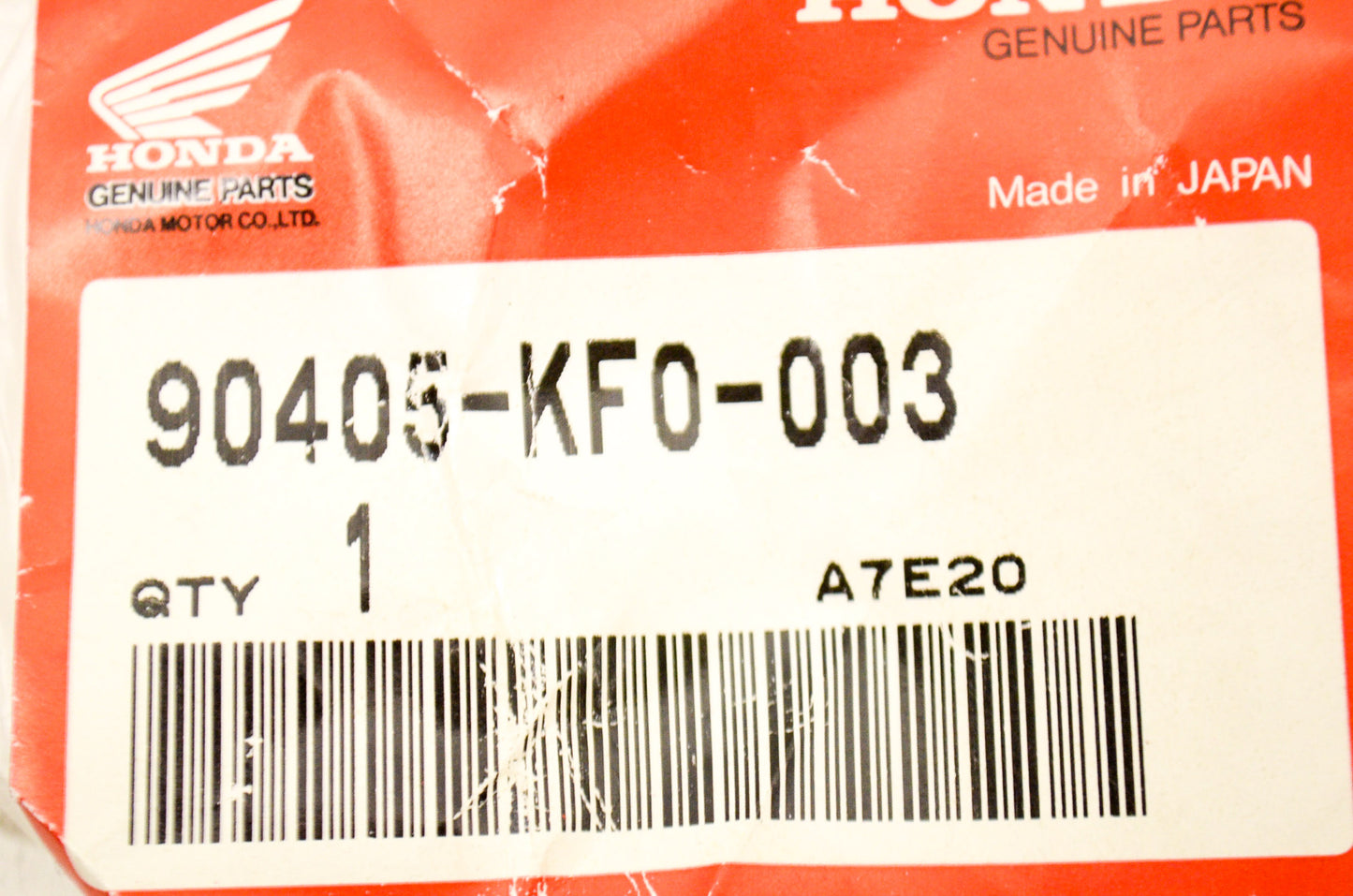 OEM Honda 90405-KF0-003 Washer NOS